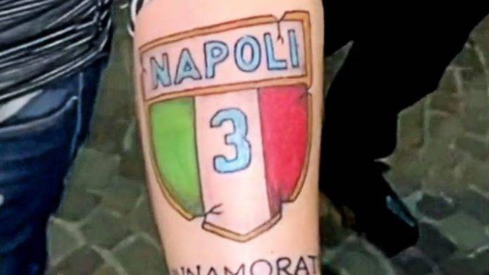 napoli scudetto tatuaggio