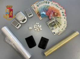 san giorgio droga in casa