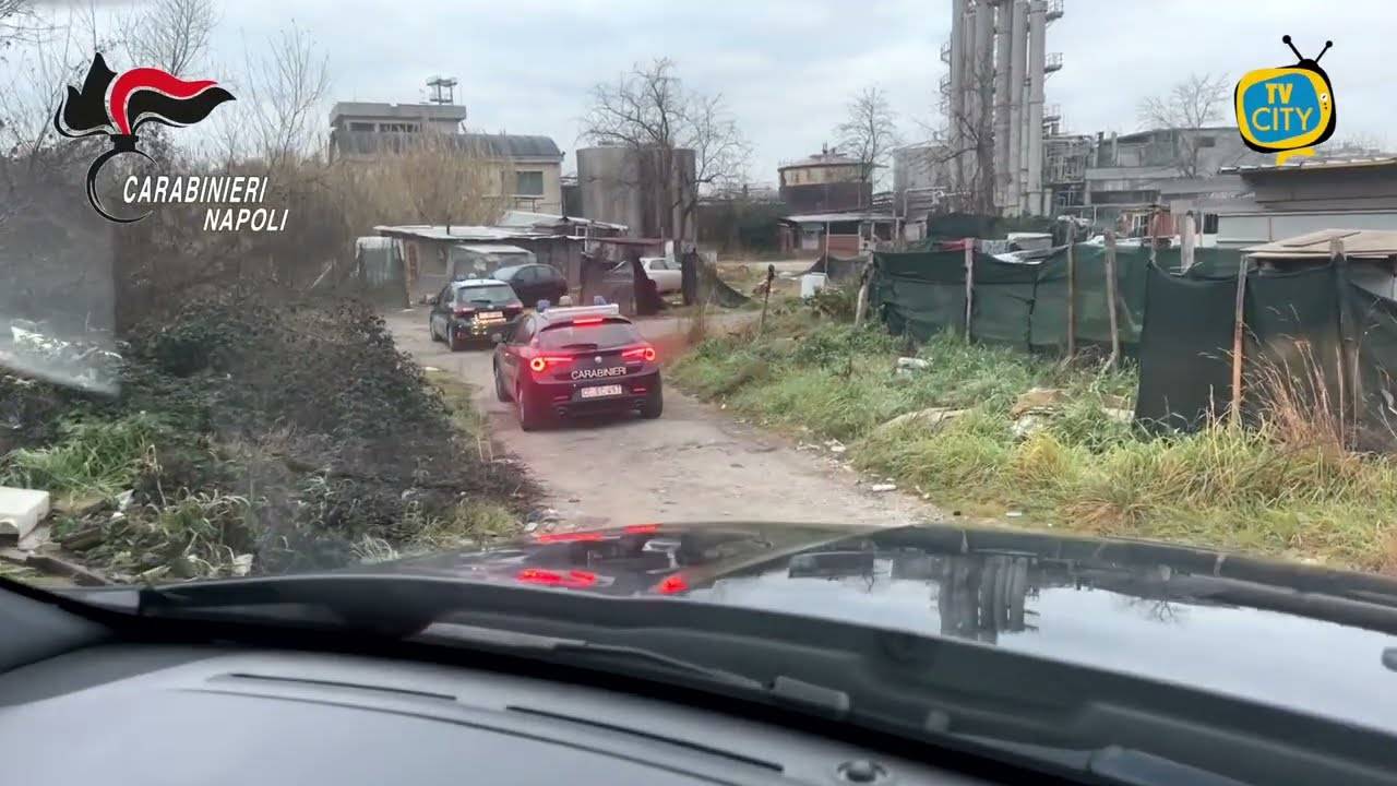 carabinieri campo rom