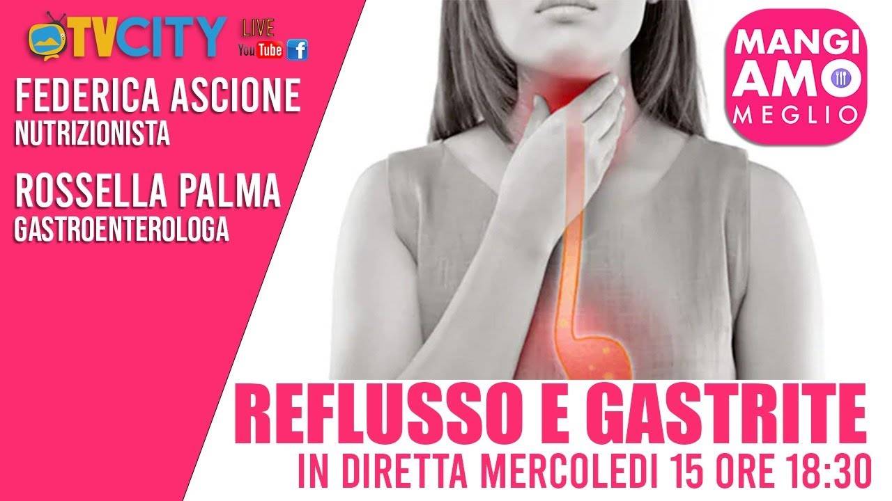 reflusso gastroesofageo mangiamo meglio