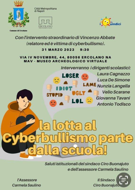 cyberbullismo mav ercolano