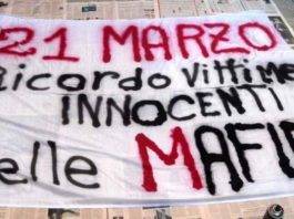 Giornata della Memoria in ricordo delle vittime innocenti delle mafie