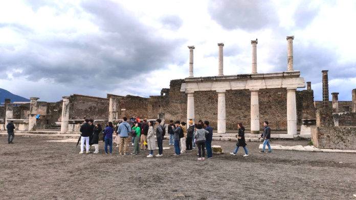 pompei afflussi record