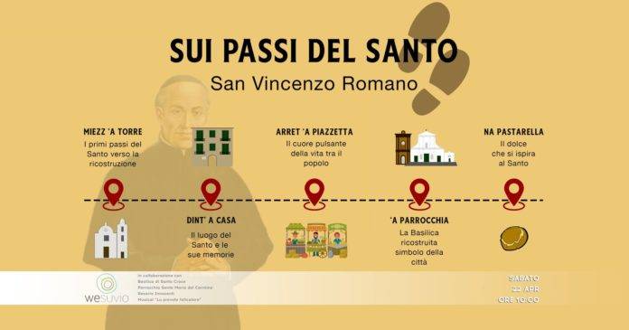 sui passi del santo san vincenzo romano