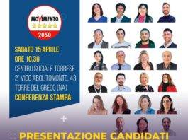 torre del greco movimento 5 stelle lista