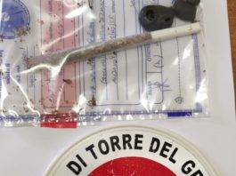 torre del greco hashish in macchina