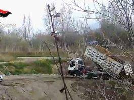 tonnellate di rifiuti sotterrate