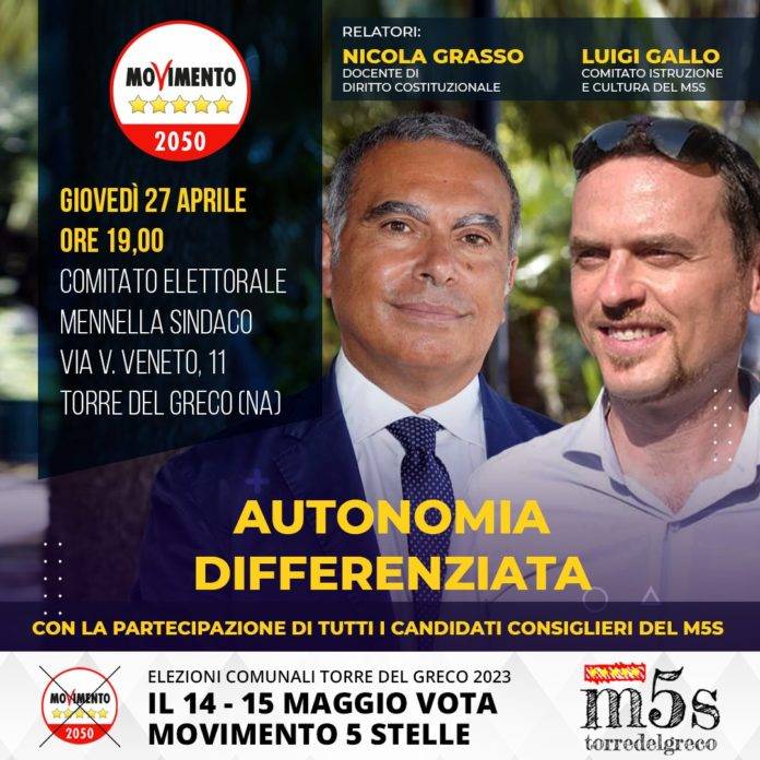 autonomia differenziata M5S