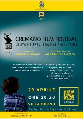 locandina Festival cortometraggio