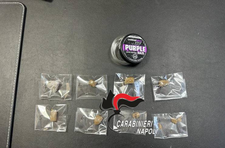 pusher hashish negli slip