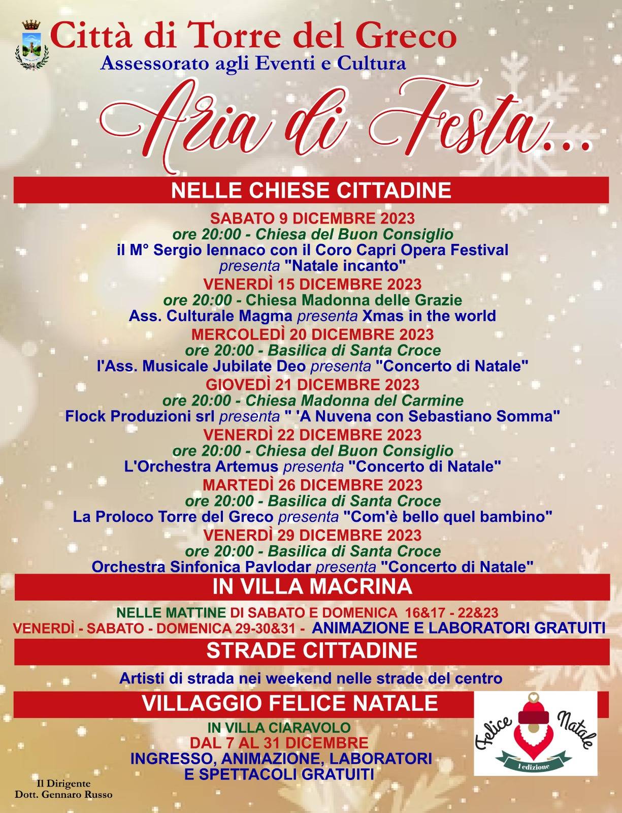 Programma natale torre del greco