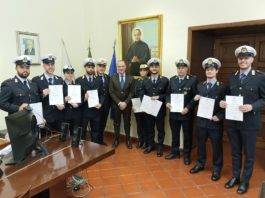 encomio agenti di polizia municipale