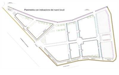 planimetria con indicazione ercolano