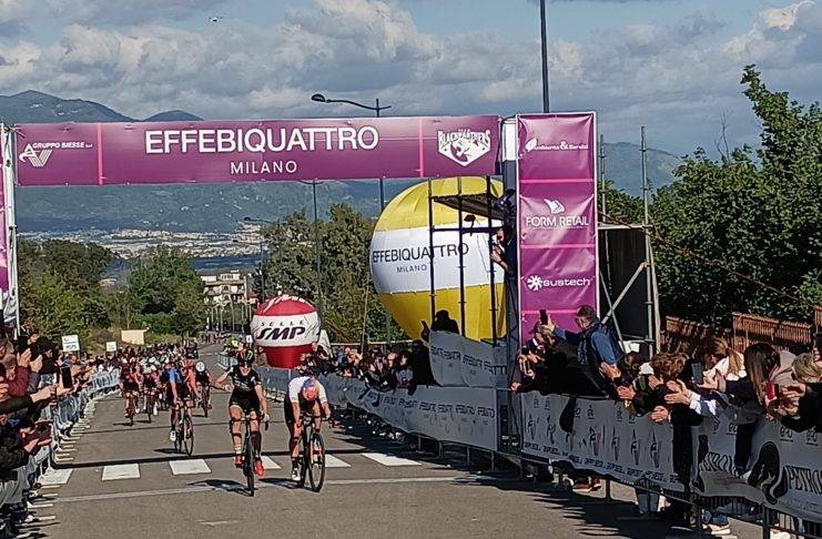 arrivo della prima tappa