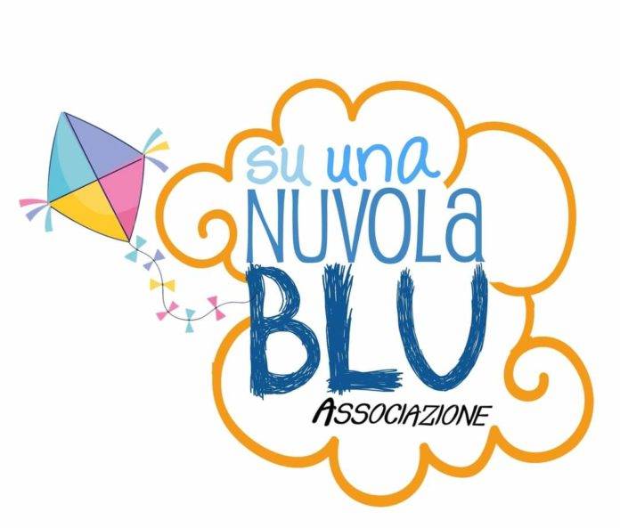 logo nuvola blu