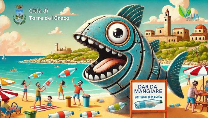 pesci mangia plastica