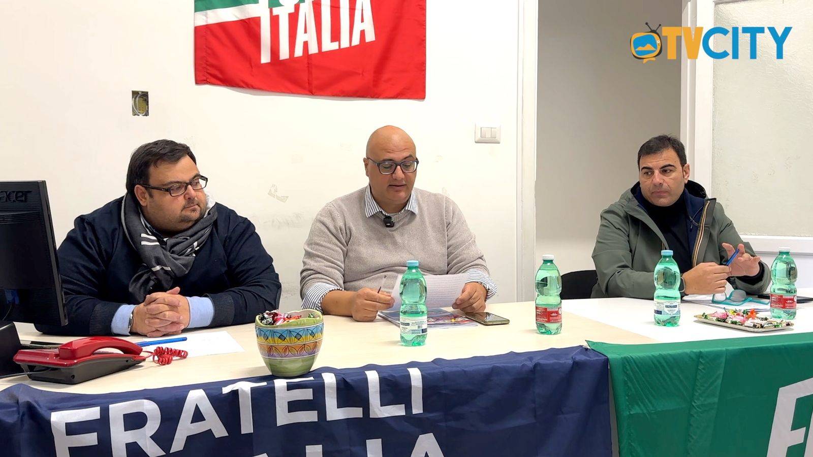 conf stampa centrodestra