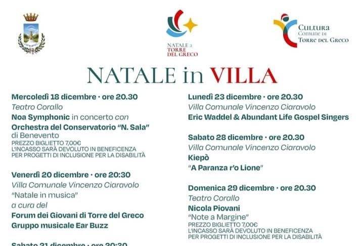 natale in villa