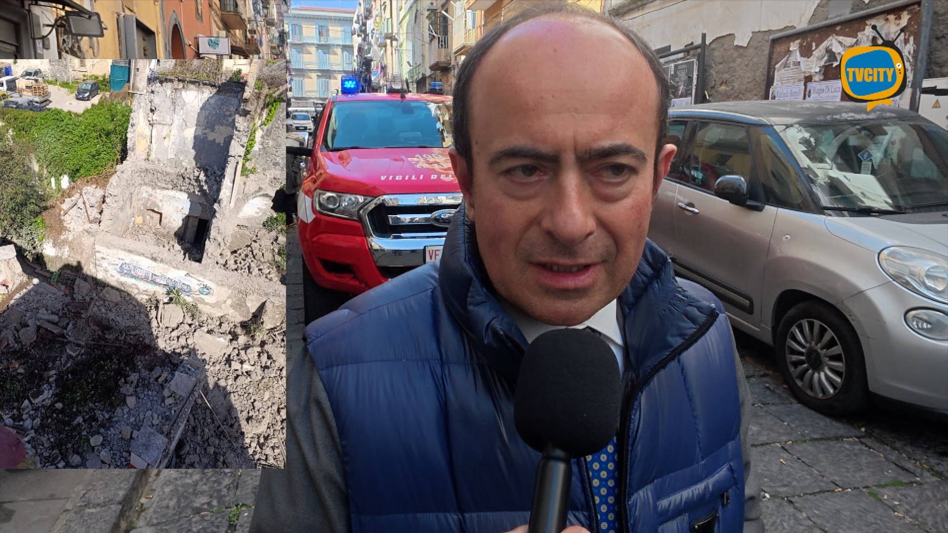 Crollo a C.so Umberto, Polese: “Stiamo monitorando la situazione”