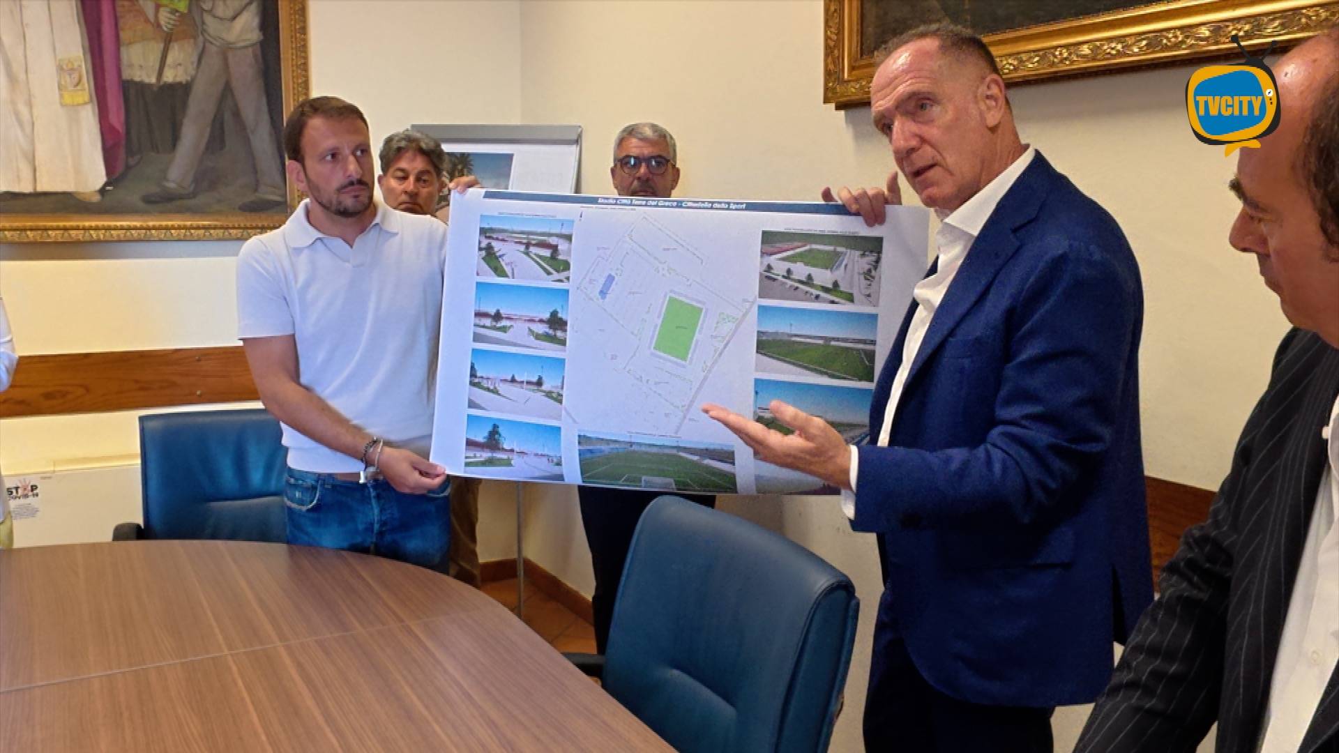 Stadio e Cittadella dello Sport: la conferenza a Palazzo Baronale