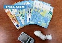 Spaccio di cocaina in strada: in manette un 29enne la droga