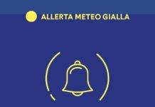 Allerta meteo gialla su tutta la Campania domani giovedì 22 Ottobre