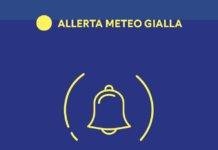 Allerta meteo gialla: previsti temporali dalle 22 di stasera
