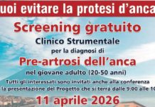 Screening gratuito per diagnosi precoce della pre-artrosi dell’anca