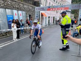 Cronoscalata Capri: Sonny Colbrelli incorona Gentile e Principe