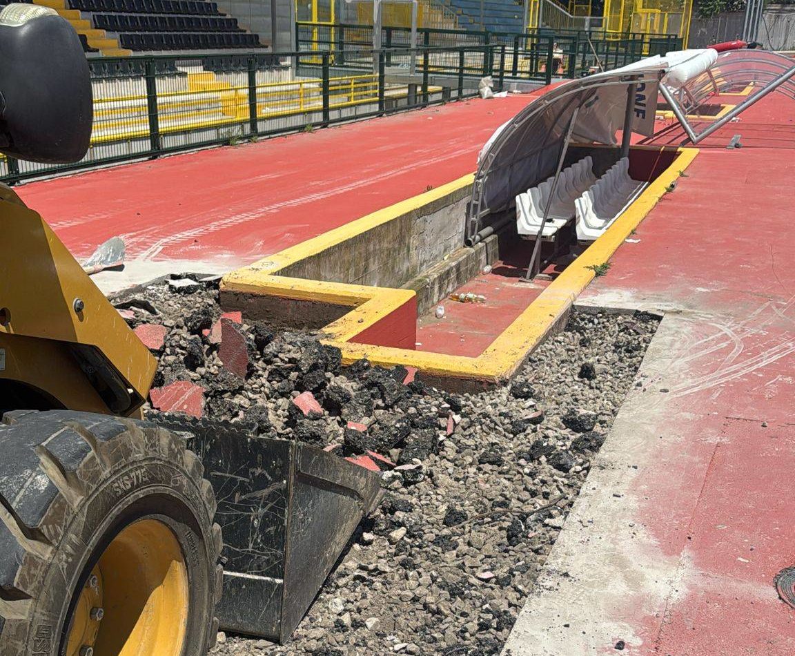 lavori stadio
