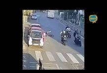 Pompei, anziano ciclista spinto a terra da uno scooter: l’appello