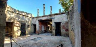 Dopo 30 anni riapre a Ercolano la Casa del Mobilio Carbonizzato