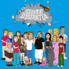 Gente Distratta Style Reference new logo