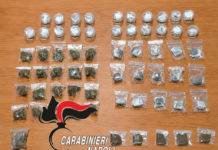 Carabinieri: 81 dosi e 750 euro circa. Arrestato un 31enne droga