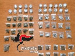 Carabinieri: 81 dosi e 750 euro circa. Arrestato un 31enne droga