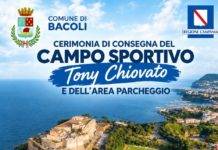 Bacoli: campo sportivo e area parcheggio, la cerimonia di consegna