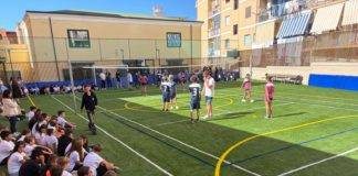 Inaugurato il ristrutturato campetto sportivo all’istituto Mazza