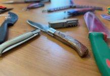 Coltello da cucina nello zaino. Carabinieri denunciano 14enne
