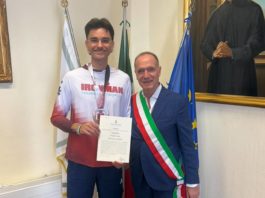 Encomio a Vincenzo Garofalo per l’Ironman World Championship