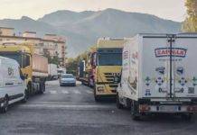 Tolti i presidi dei tir: sgomberate le autostrade tir