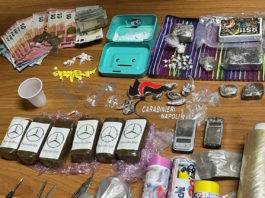 Oltre 800 grammi di hashish in casa di un uomo: arrestato droga e hashish