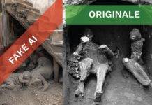 Pompei: allarme sulle immagini degli Scavi create con IA foto ia pompei