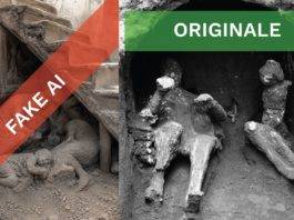 Pompei: allarme sulle immagini degli Scavi create con IA foto ia pompei