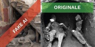 Pompei: allarme sulle immagini degli Scavi create con IA foto ia pompei