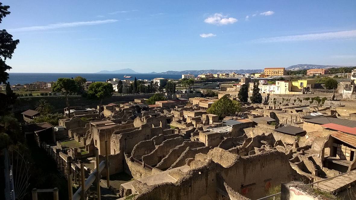 Herculaneum view_lgt scavi Ercolano