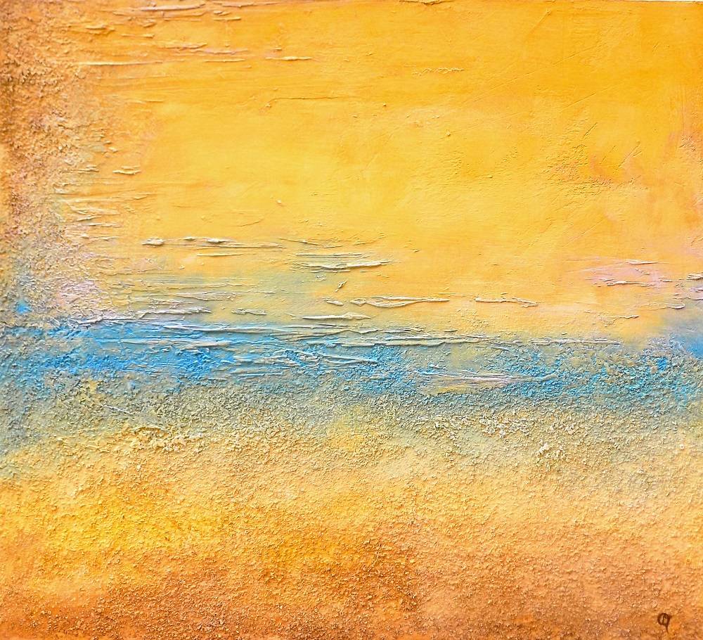 Ornella De Martinis - Sospeso nel cielo- 45x50