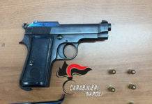 Ai domiciliari con un pistola. Carabinieri arrestano un 21enne