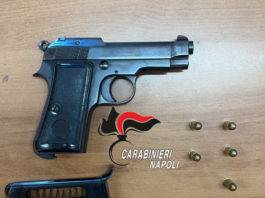 Ai domiciliari con un pistola. Carabinieri arrestano un 21enne