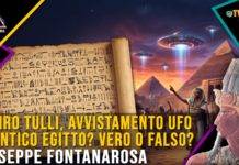 Tulli, avvistamento UFO in antico Egitto? – Giuseppe Fontanarosa