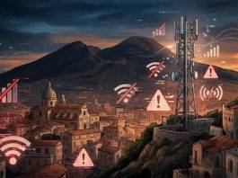 Blackout digitale nell’area vesuviana: connessioni in tilt blackout
